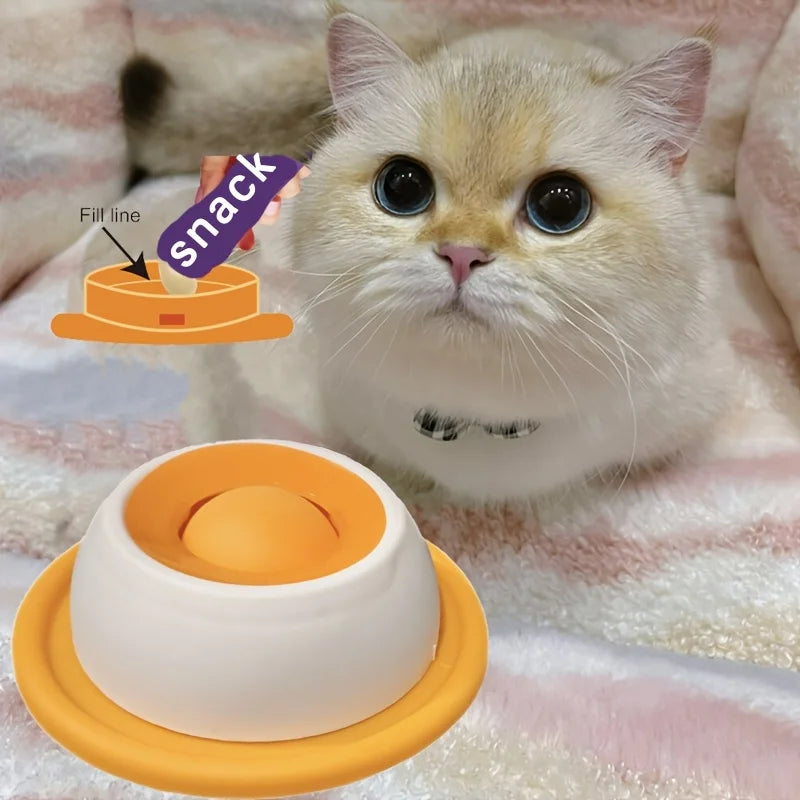 Pet Lick Mat – Slow Feeder & Interactive Snack for Cats & Dogs