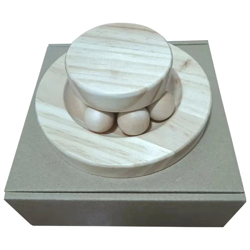 PurrTower™ Wooden Cat Play Track